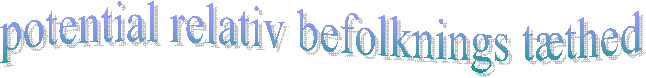 potential relativ befolknings tthed